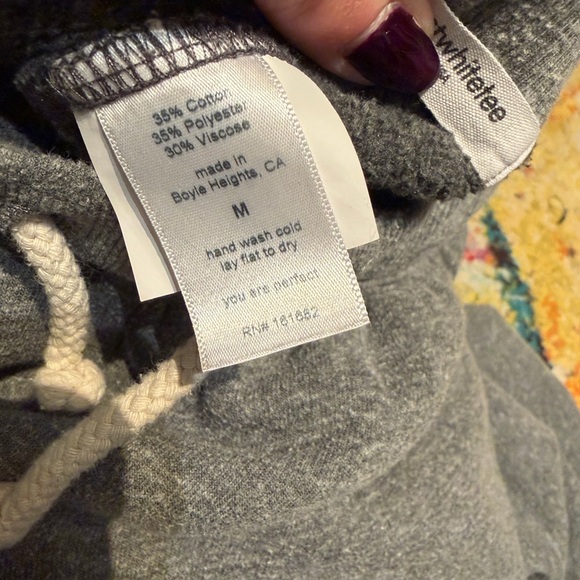 Perfect white tee Collin’s Lounge Pants - Drawstring Waist - Picture 3 of 6